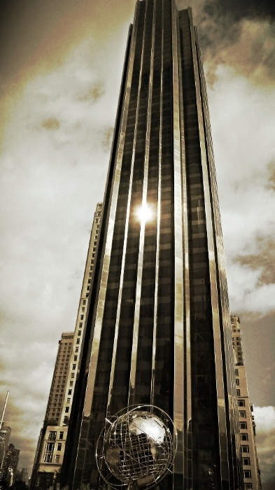 fallen tower